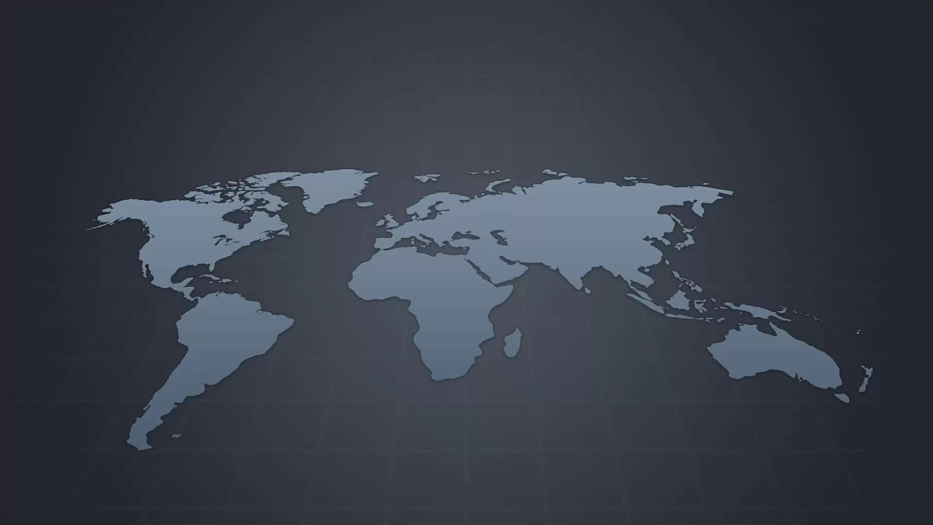 World map showing our export regions