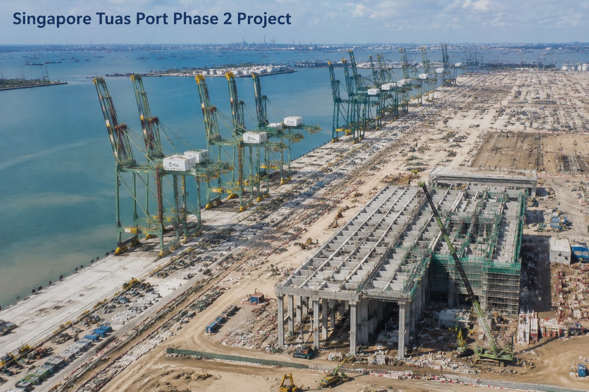 Singapore Tuas Port Phase 2 Project